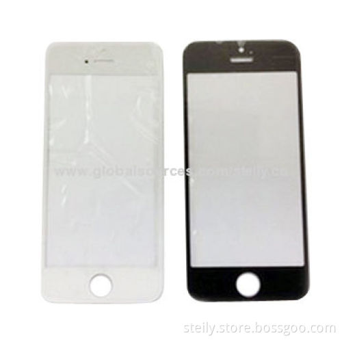 Brand New High-quality Front Panel Outer Glass Digitizer for iPhone 5, Black and White
